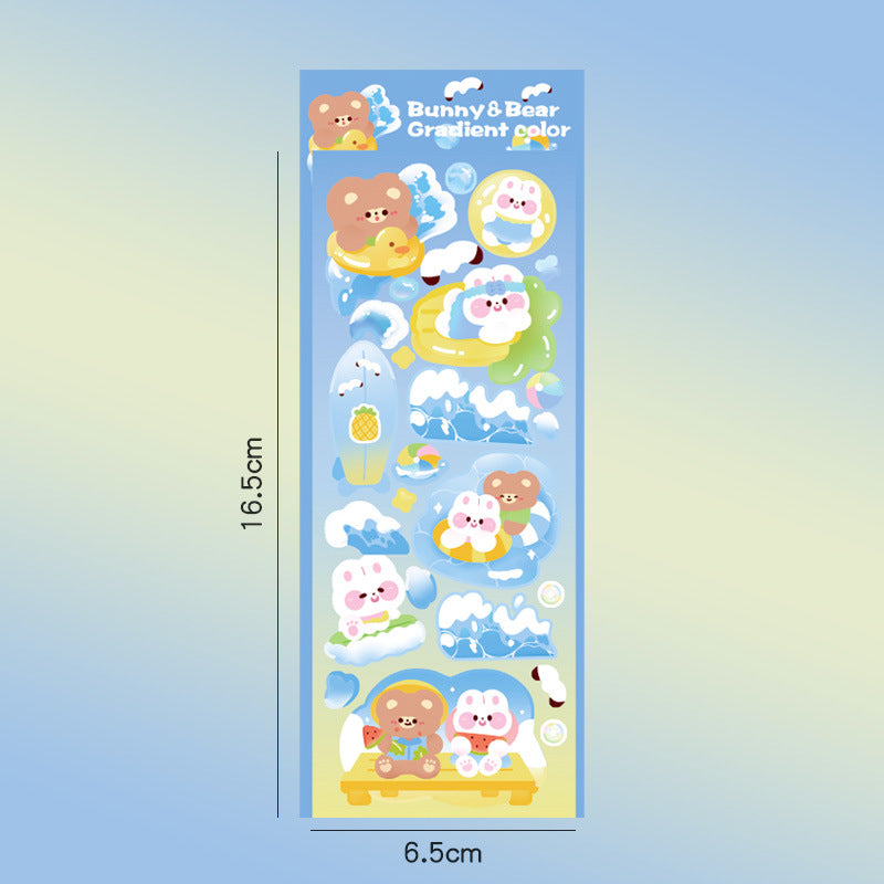 Stickers / Autocollant décoratif / One sheet / Une feuille