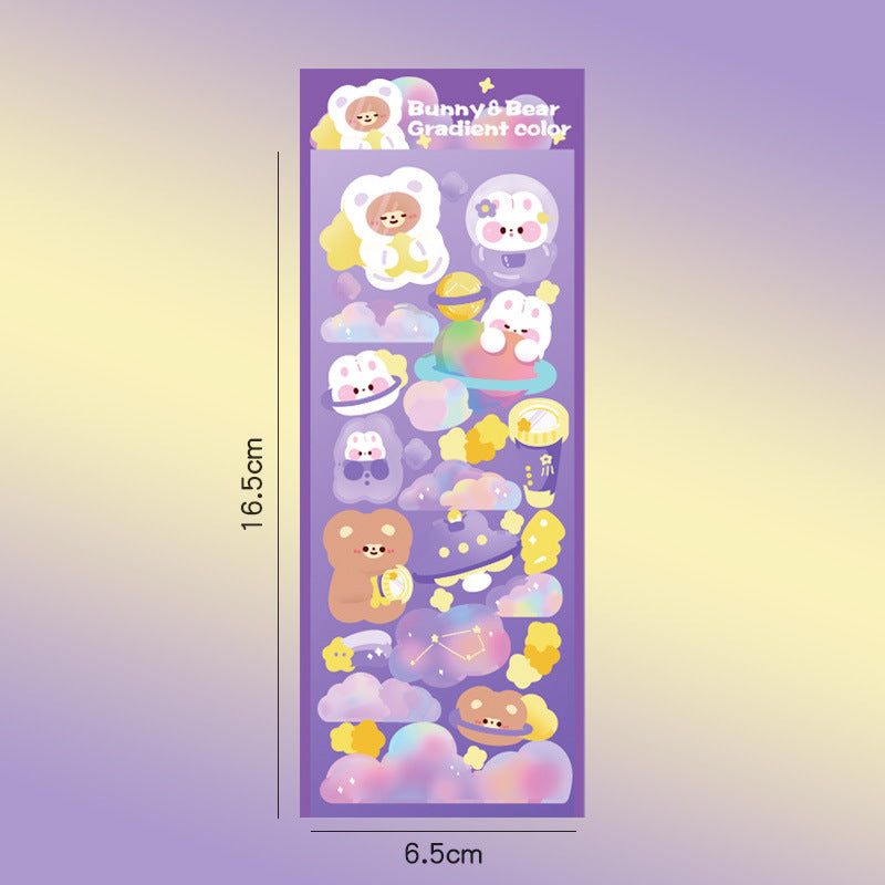 Stickers / Autocollant décoratif / One sheet / Une feuille