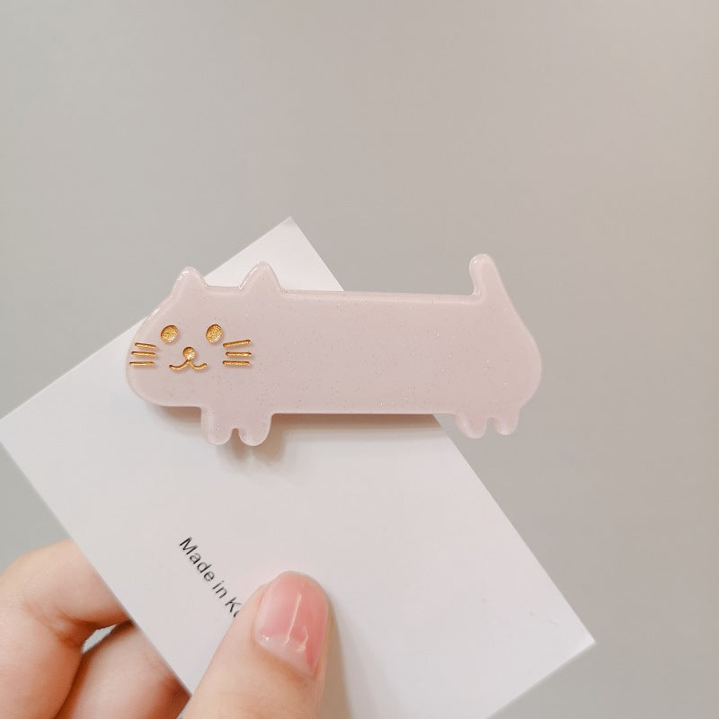 Épingle à cheveux chat mignon