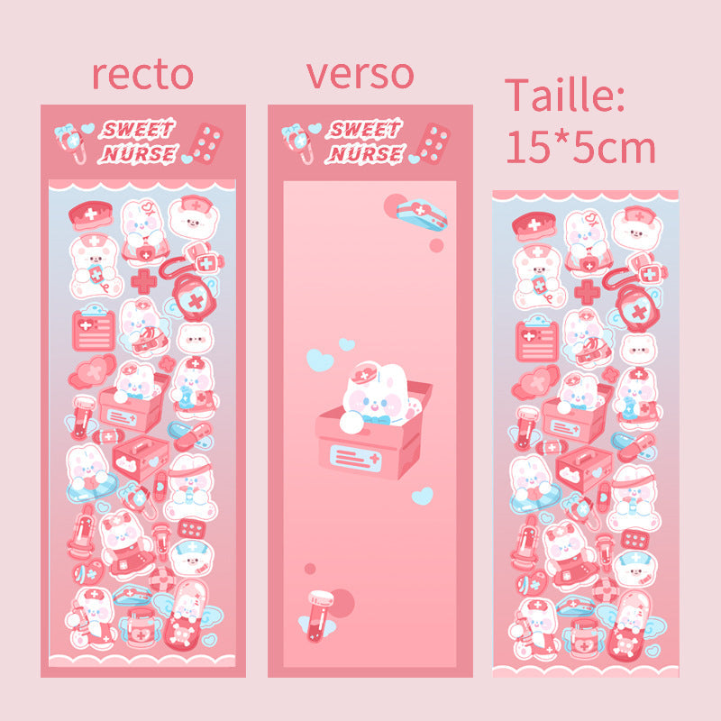 Stickers / Autocollant décoratif / One sheet / Une feuille