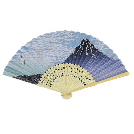 Éventail Japonais “Brise Claire sur le Mont Fuji”