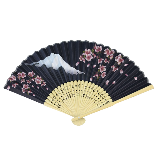 Éventail Japonais “Sakura & Mont Fuji”